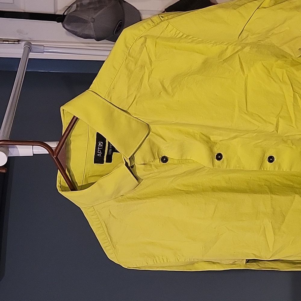 Apt. 9 Lime Green Dress Shirt